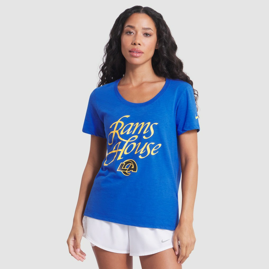 NFL Los Angeles Rams Women's 2025 Rivalries Collection Slub Dri-FIT T-Shirt