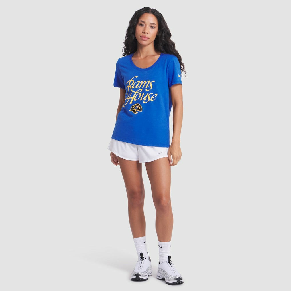NFL Los Angeles Rams Women's 2025 Rivalries Collection Slub Dri-FIT T-Shirt