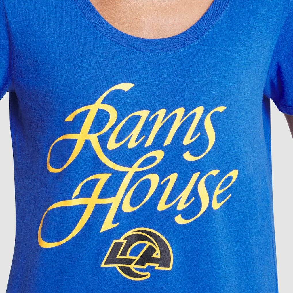 NFL Los Angeles Rams Women's 2025 Rivalries Collection Slub Dri-FIT T-Shirt
