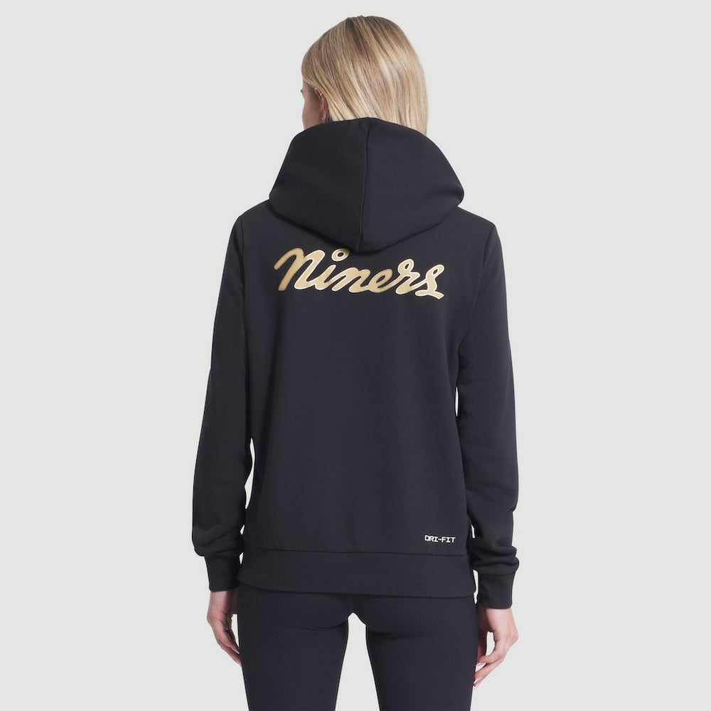 NFL San Francisco 49ers Women's 2025 Rivalries Collection Standard Issue Sideline Dri-FIT Hoodie