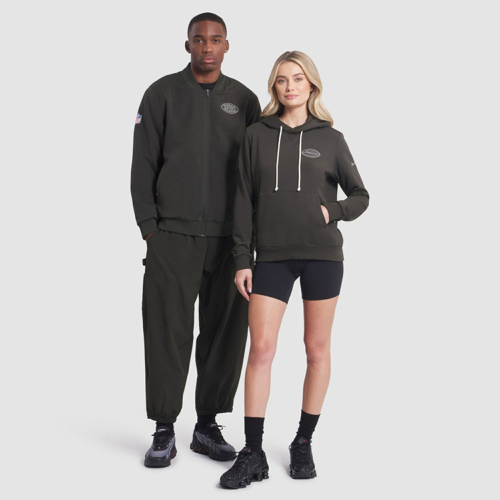 NFL New York Jets Women's 2025 Rivalries Collection Standard Issue Sideline Dri-FIT Hoodie