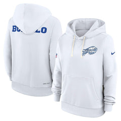 NFL Buffalo Bills Women's 2025 Rivalries Collection Standard Issue Sideline Dri-FIT Hoodie