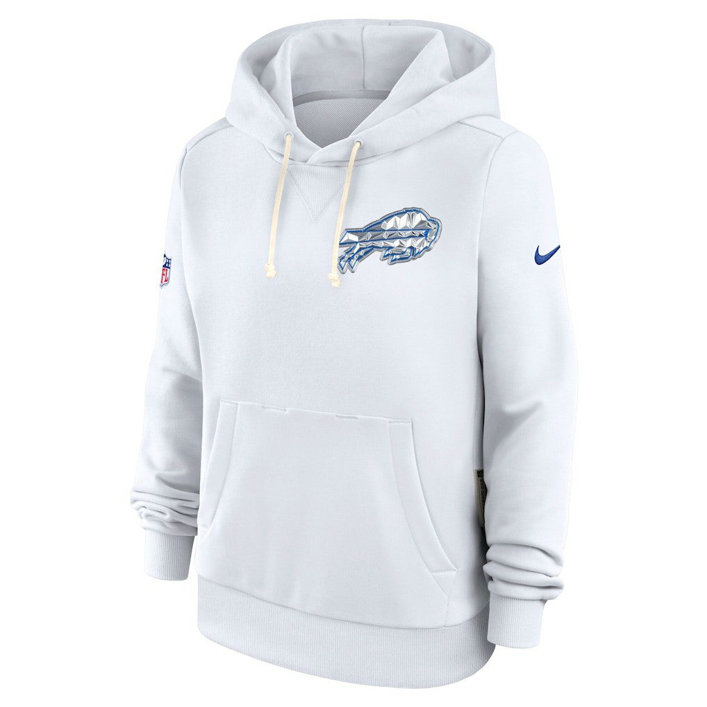 NFL Buffalo Bills Women's 2025 Rivalries Collection Standard Issue Sideline Dri-FIT Hoodie