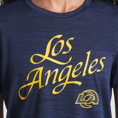 NFL Los Angeles Rams Women's 2025 Rivalries Collection Sideline Velocity Dri-FIT T-Shirt