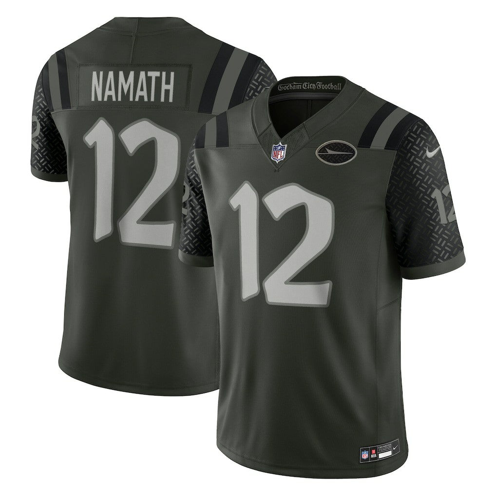 NFL New York Jets Joe Namath  2025 Rivalries Collection Retired Player Limited Jersey