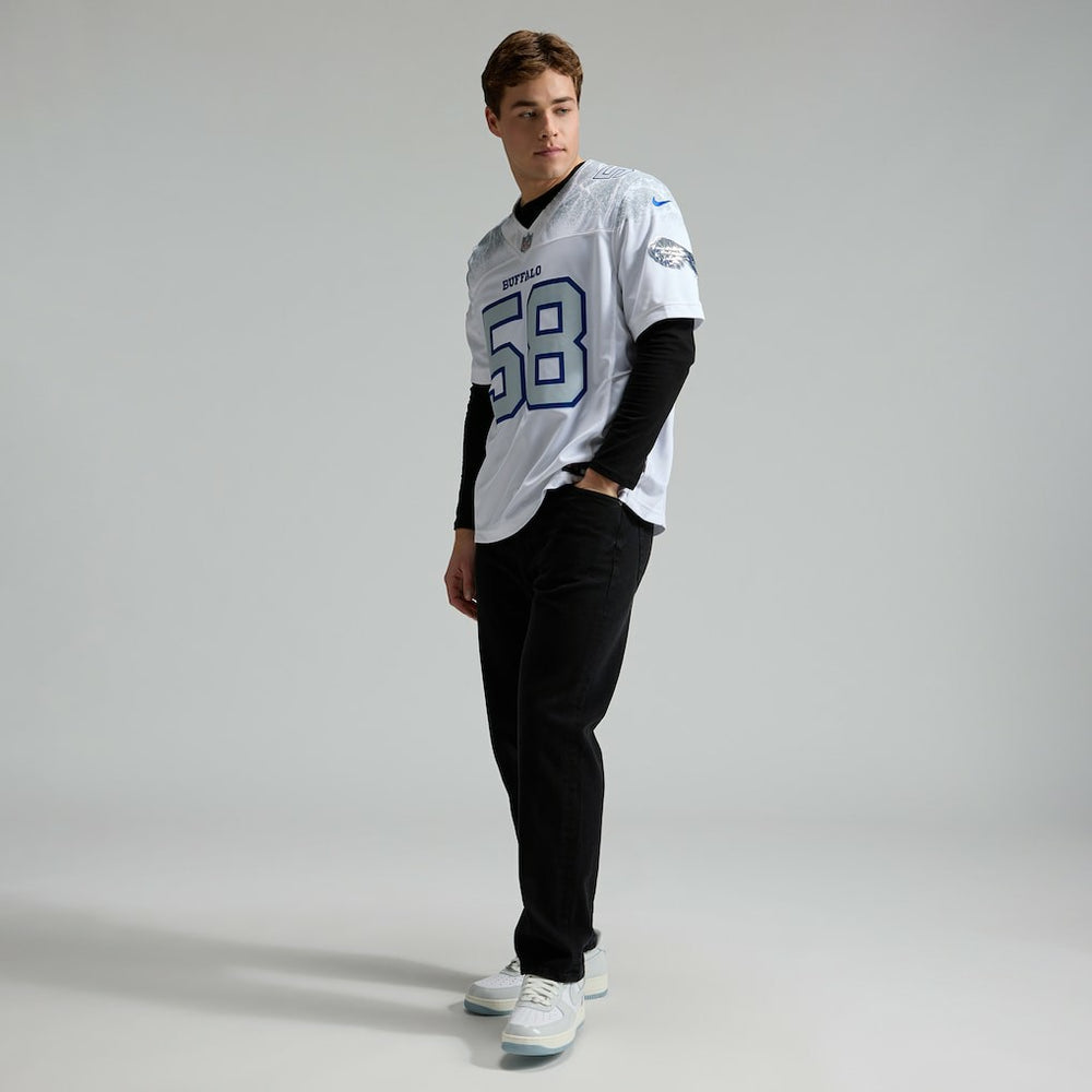 NFL Buffalo Bills Matt Milano  2025 Rivalries Collection Limited Jersey