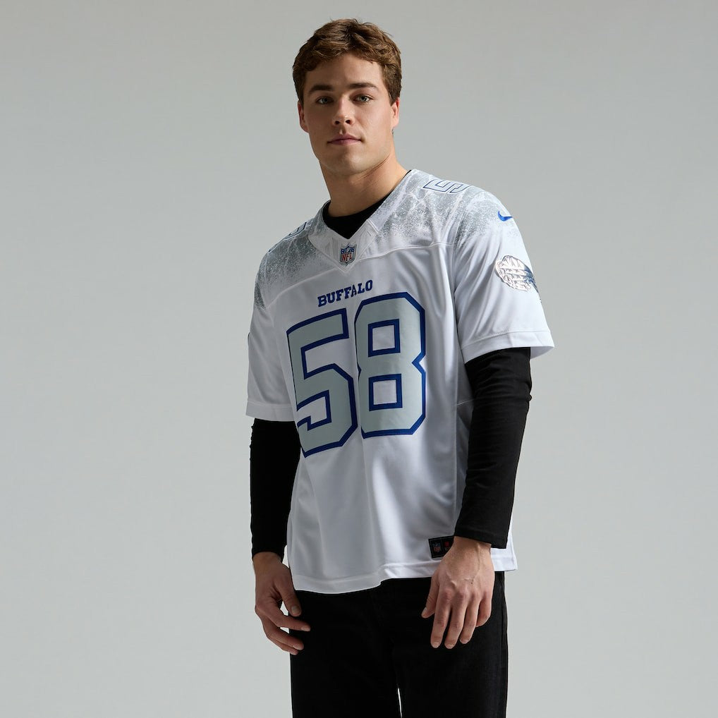 NFL Buffalo Bills Matt Milano  2025 Rivalries Collection Limited Jersey