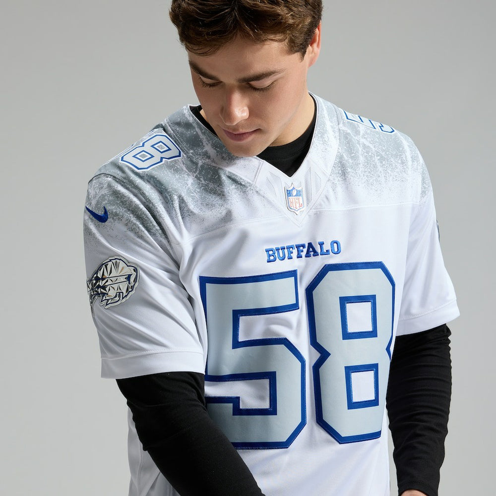 NFL Buffalo Bills Matt Milano  2025 Rivalries Collection Limited Jersey