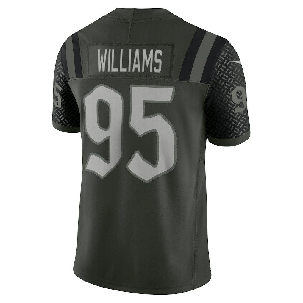 NFL New York Jets Quinnen Williams  2025 Rivalries Collection Limited Jersey