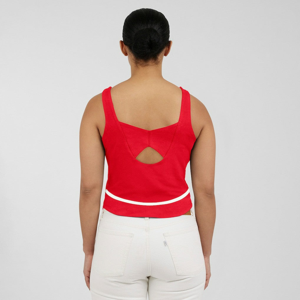 NFL Kansas City Chiefs WEAR by Erin Andrews Women's Square Neck Tank Top