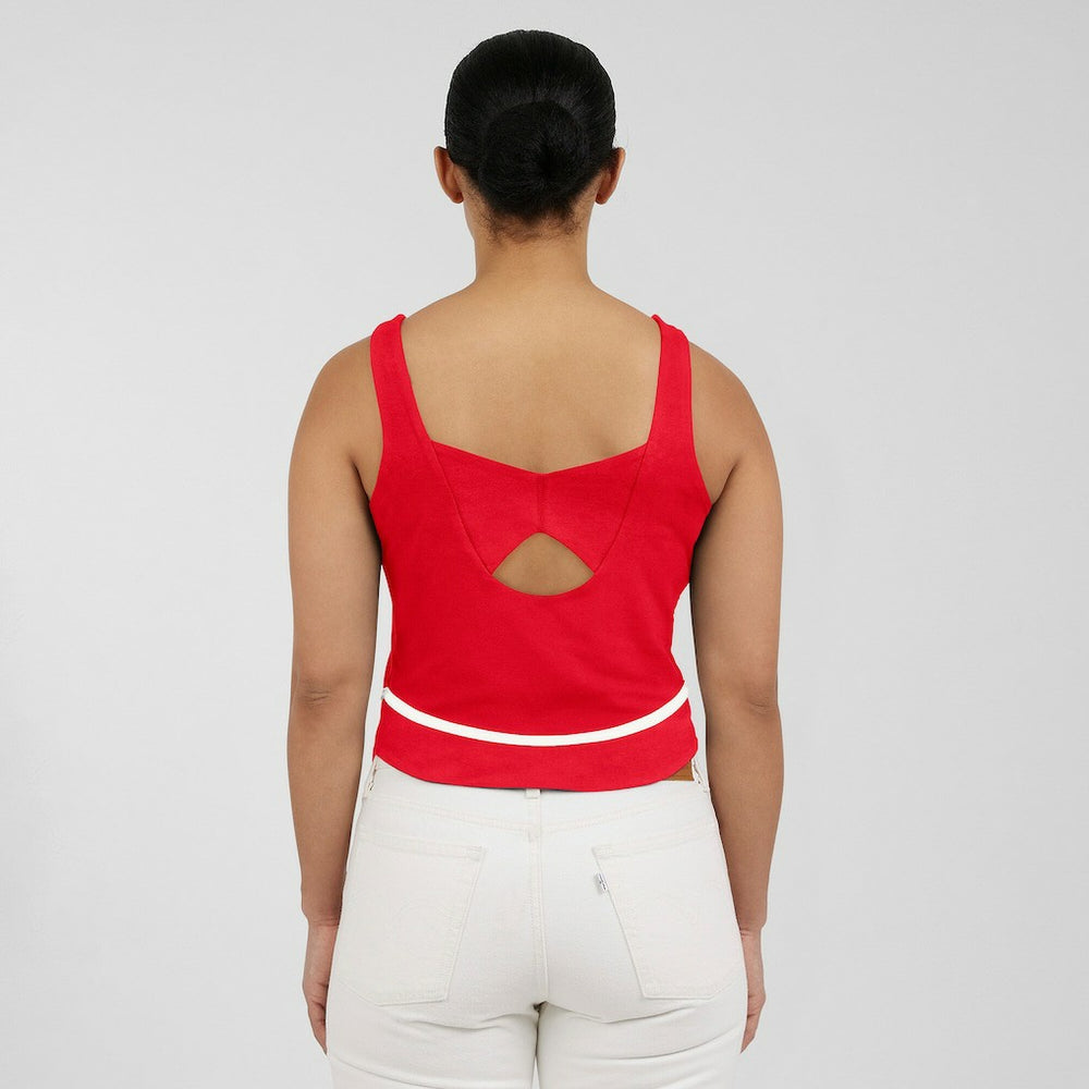 NFL Kansas City Chiefs WEAR by Erin Andrews Women's Square Neck Tank Top