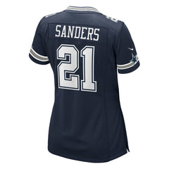 NFL Dallas Cowboys Deion Sanders  Women's Team Retired Player Game Jersey