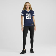 NFL Dallas Cowboys Deion Sanders  Women's Team Retired Player Game Jersey