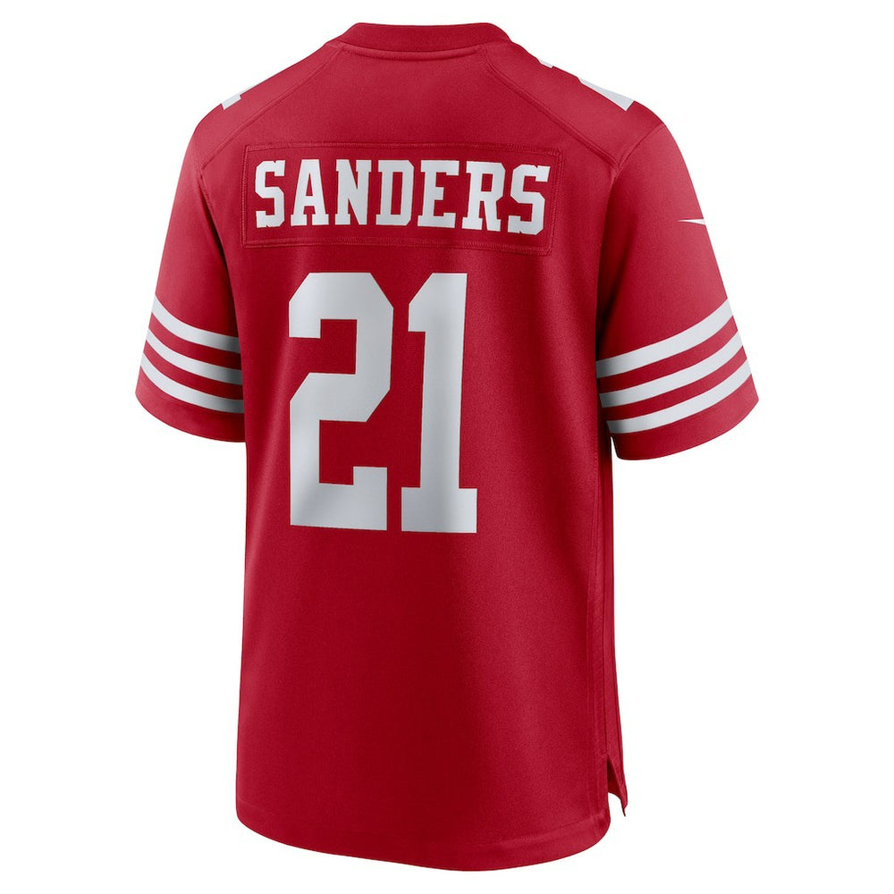 NFL San Francisco 49ers Deion Sanders  Team Retired Player Game Jersey