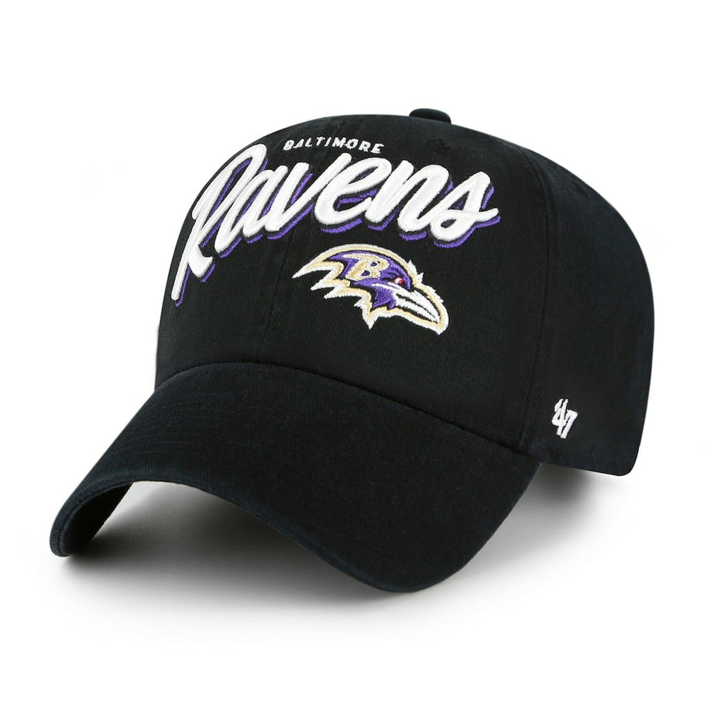 NFL Baltimore Ravens '47 Women's Ariana Clean Up Adjustable Hat