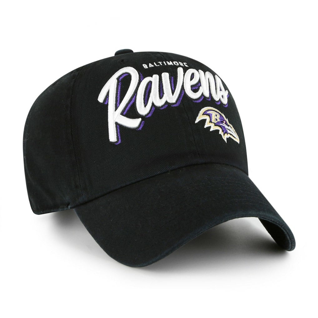 NFL Baltimore Ravens '47 Women's Ariana Clean Up Adjustable Hat