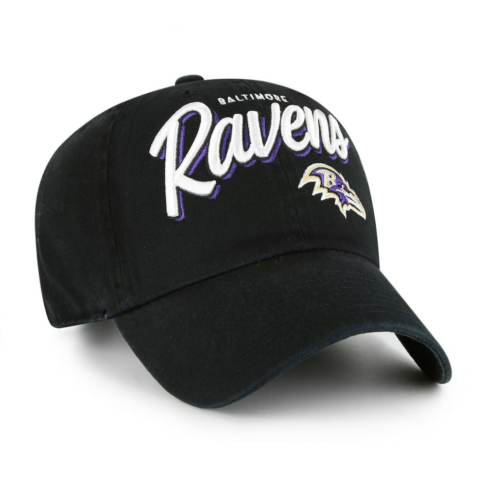 NFL Baltimore Ravens '47 Women's Ariana Clean Up Adjustable Hat
