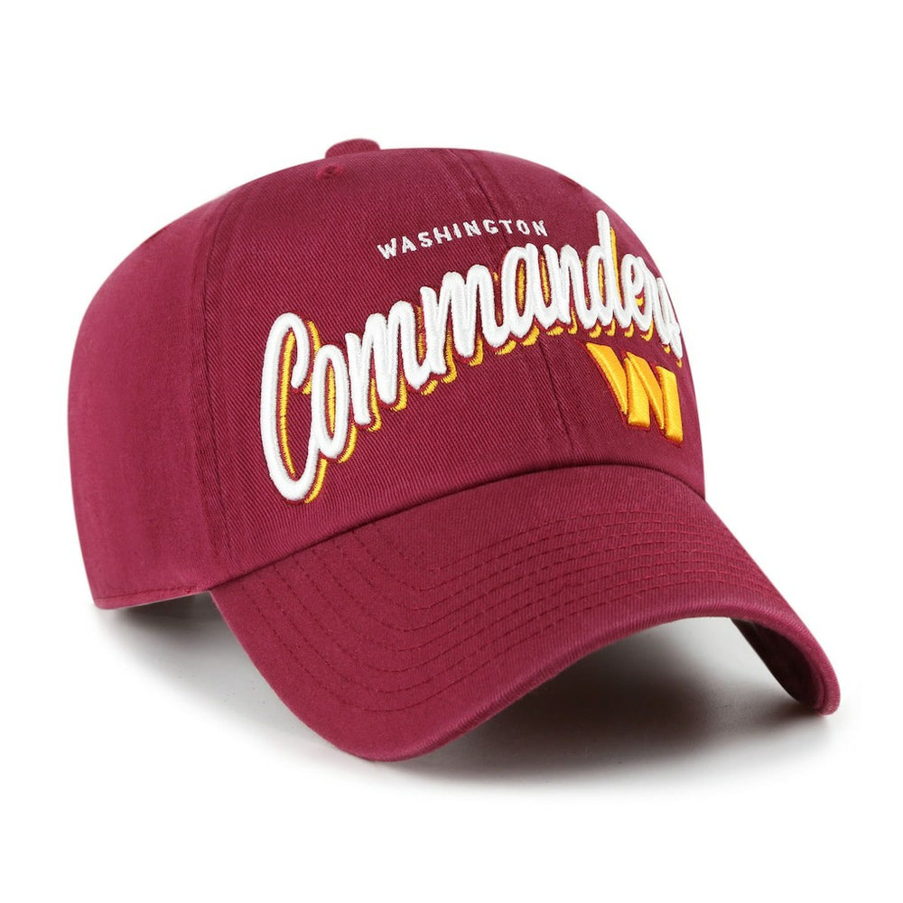 NFL Washington Commanders '47 Women's Ariana Clean Up Adjustable Hat