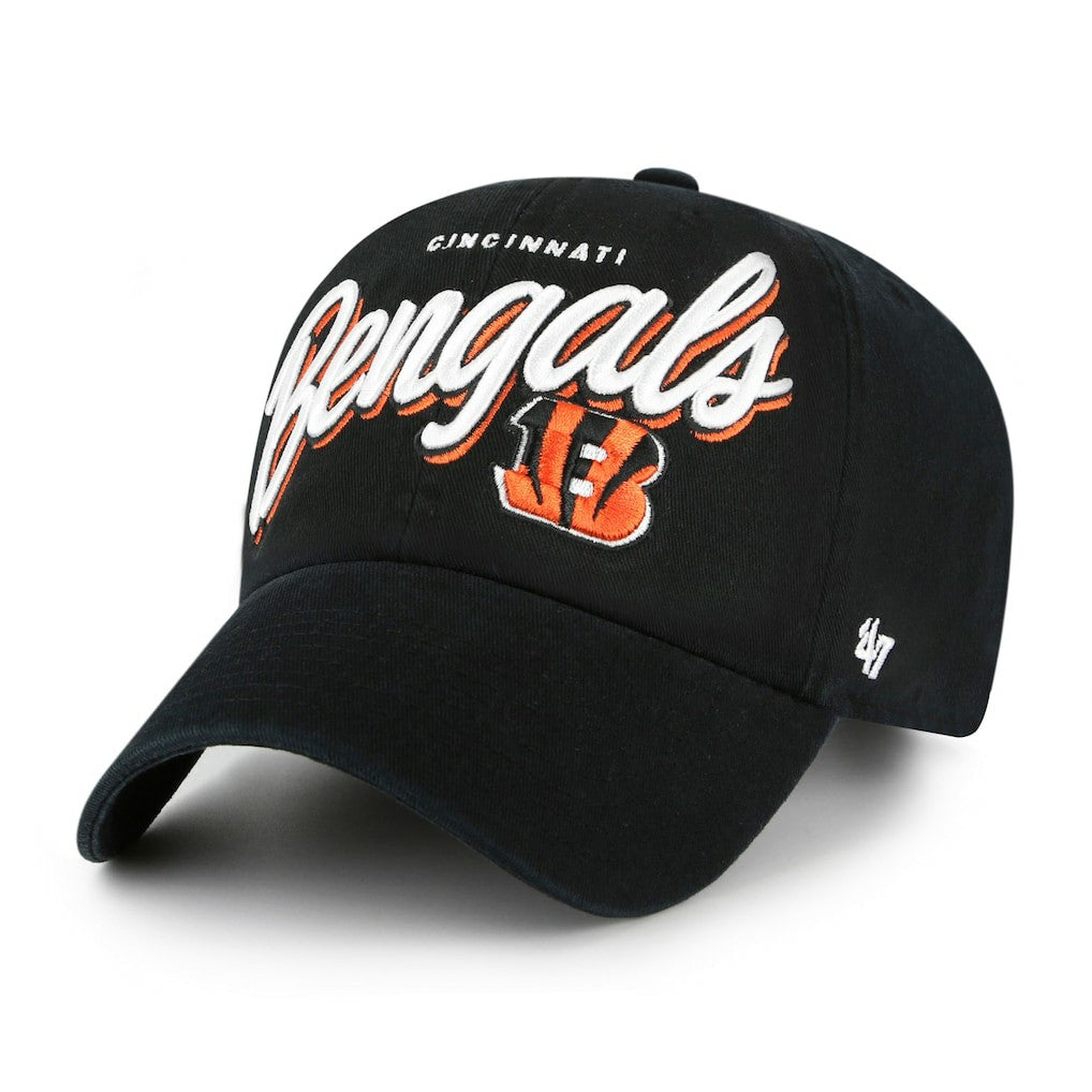 NFL Cincinnati Bengals '47 Women's Ariana Clean Up Adjustable Hat