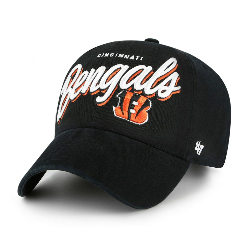 NFL Cincinnati Bengals '47 Women's Ariana Clean Up Adjustable Hat