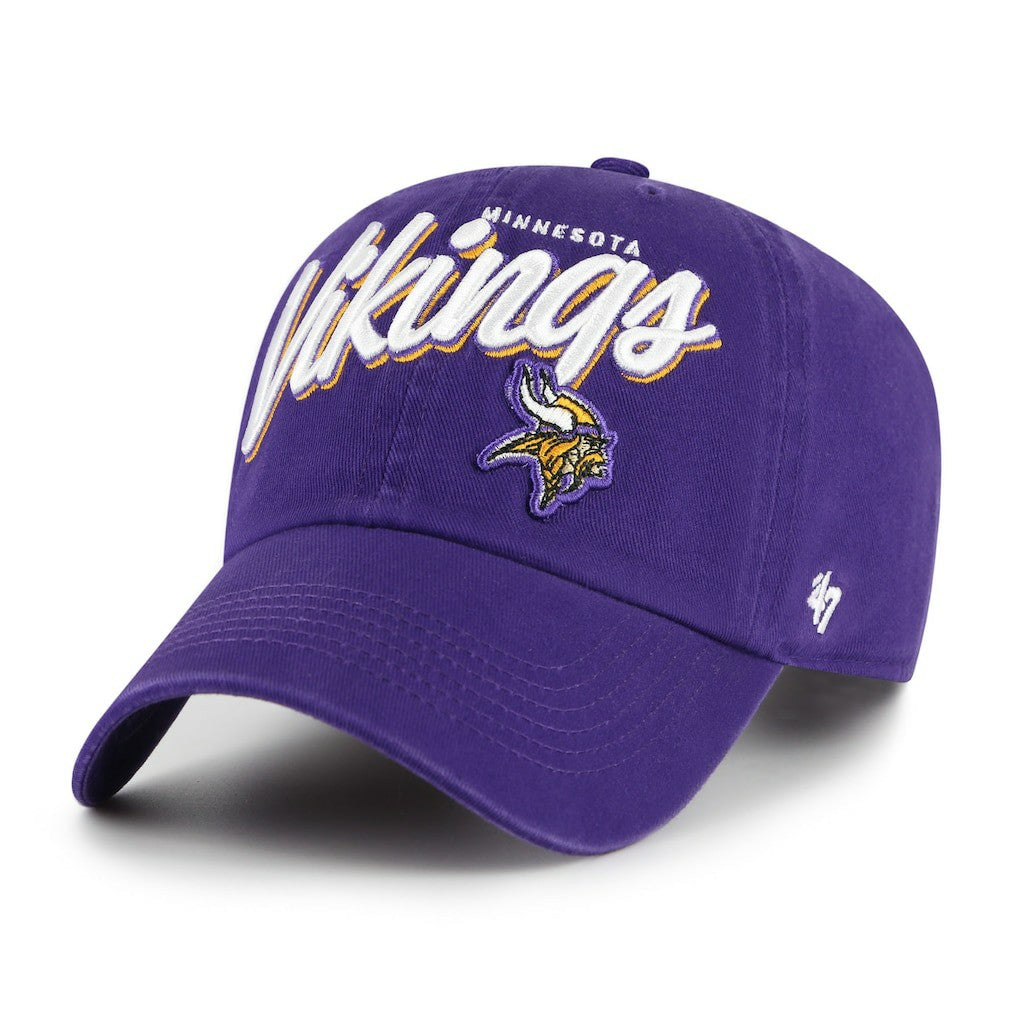 NFL Minnesota Vikings '47 Women's Ariana Clean Up Adjustable Hat