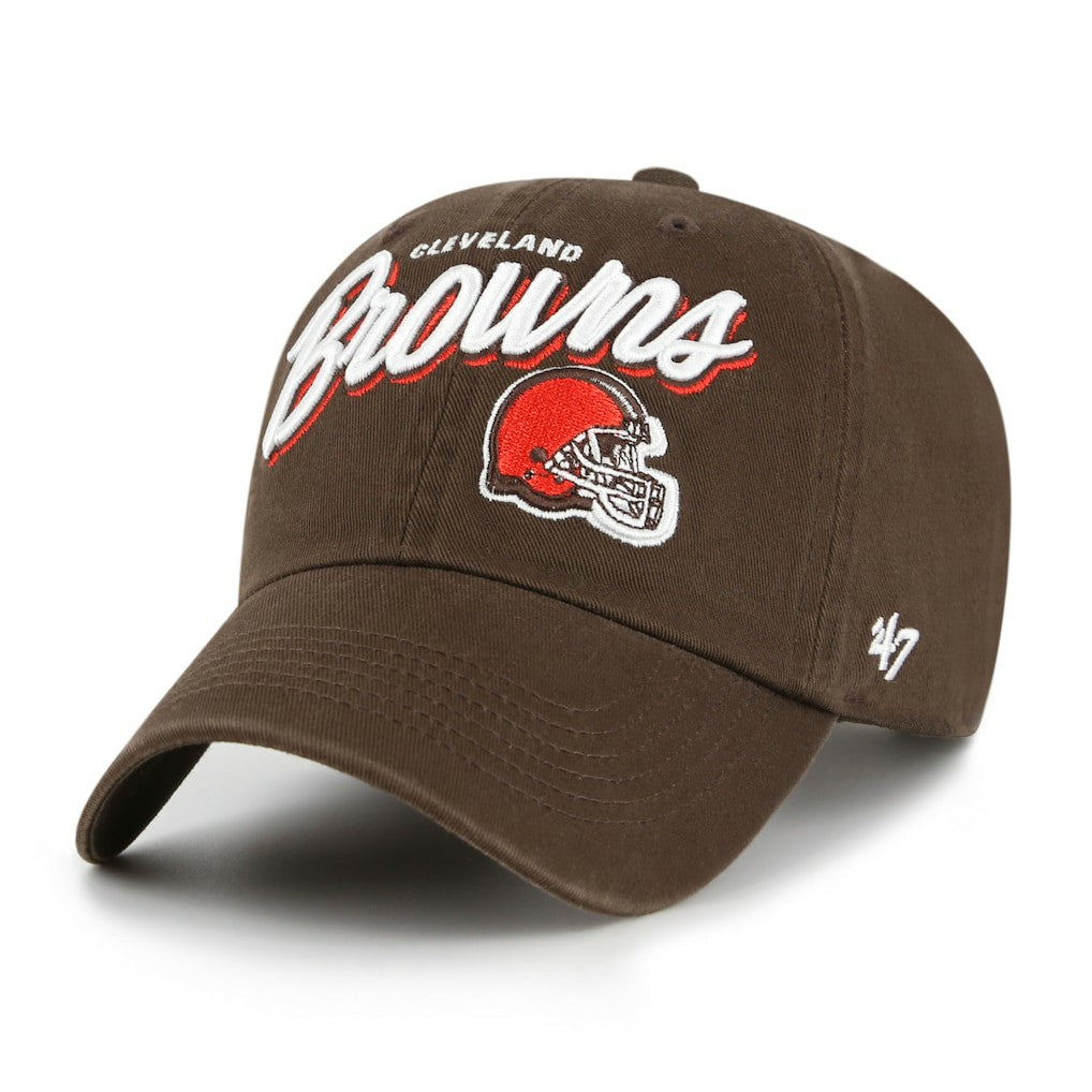NFL Cleveland Browns '47 Women's Ariana Clean Up Adjustable Hat