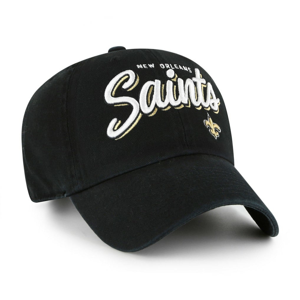 NFL New Orleans Saints '47 Women's Ariana Clean Up Adjustable Hat