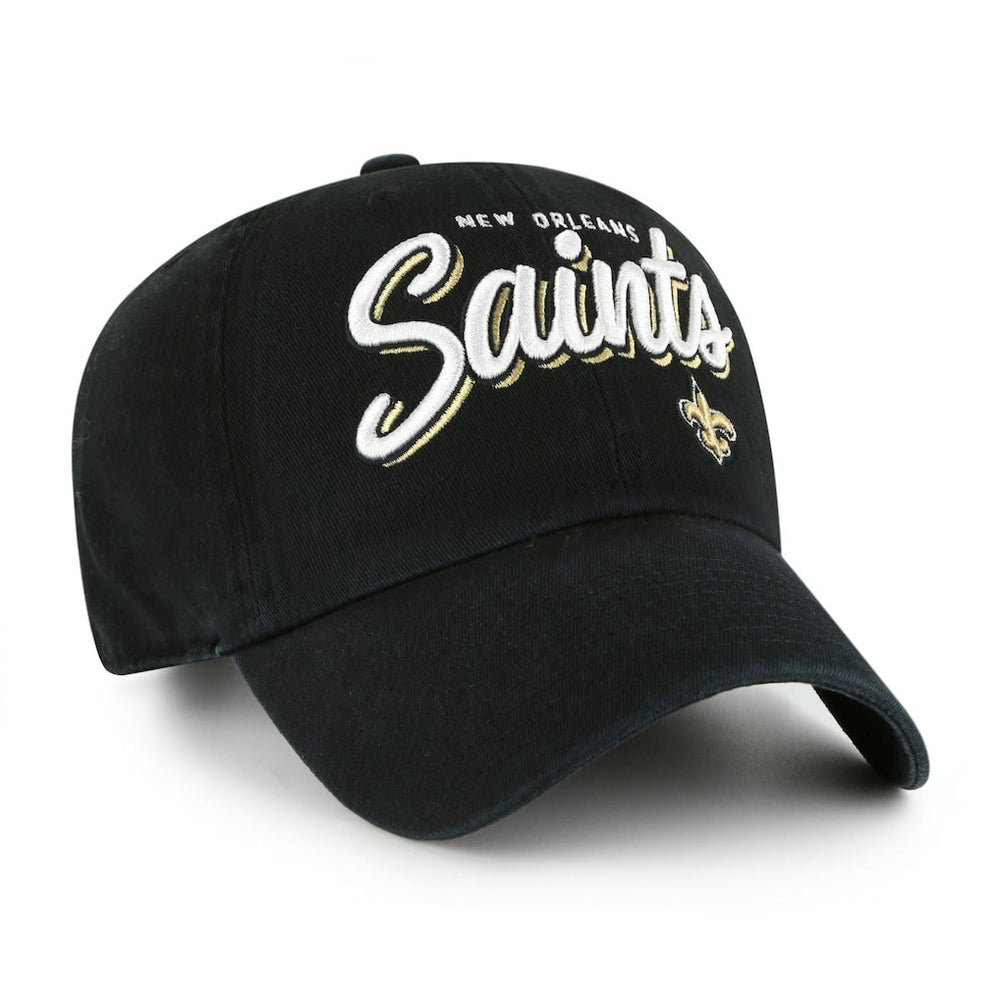 NFL New Orleans Saints '47 Women's Ariana Clean Up Adjustable Hat