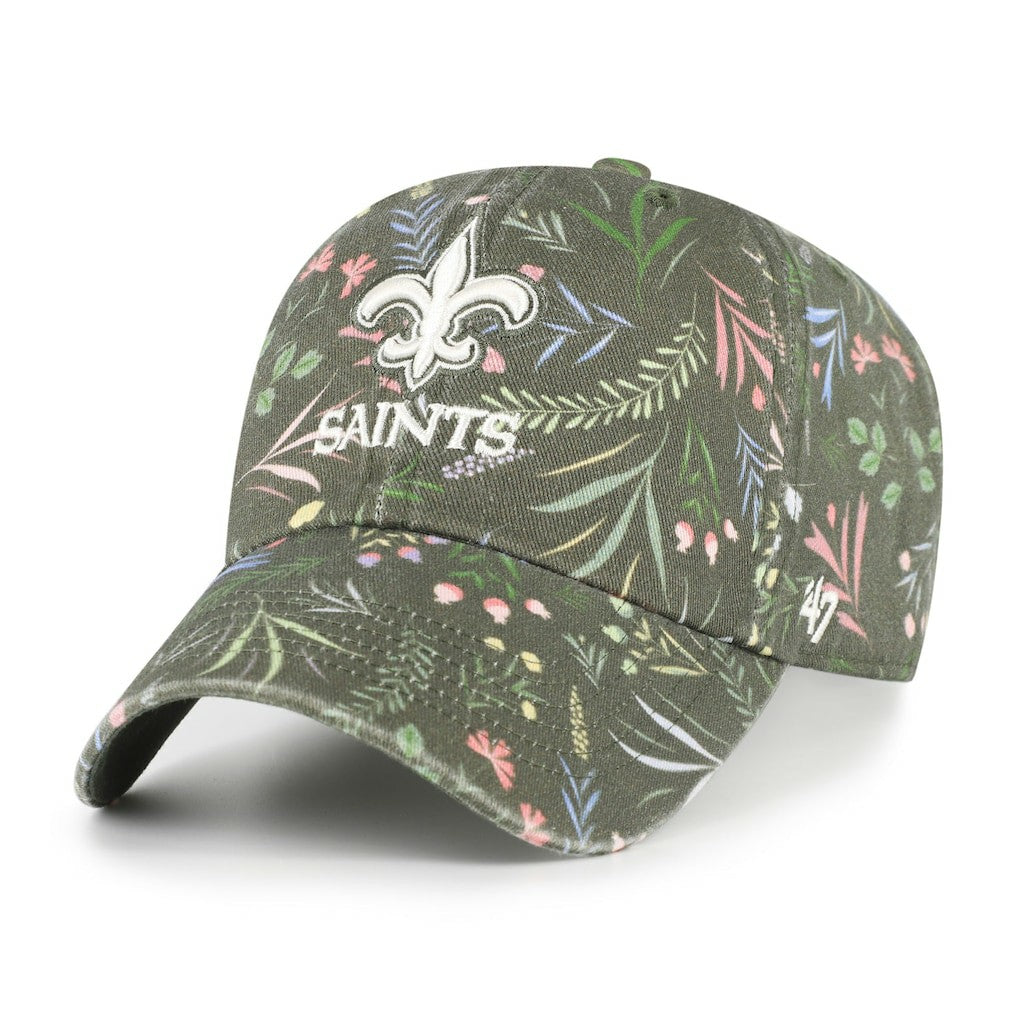 NFL New Orleans Saints '47 Women's Verbena Clean Up Adjustable Hat