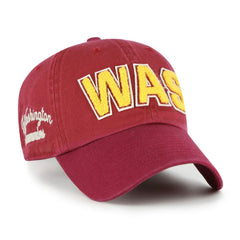 NFL Washington Commanders '47 Women's Zoey Clean Up Adjustable Hat