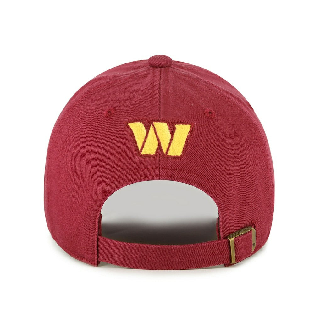 NFL Washington Commanders '47 Women's Zoey Clean Up Adjustable Hat