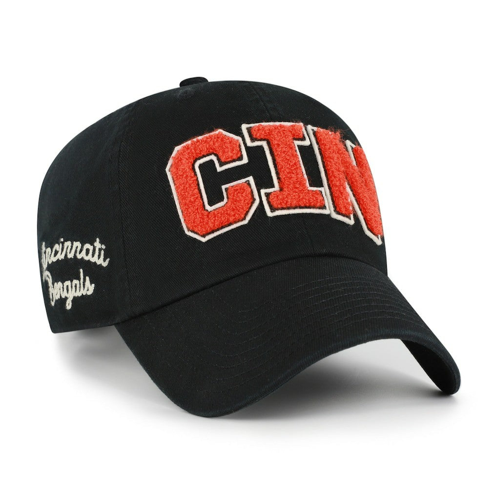 NFL Cincinnati Bengals '47 Women's Zoey Clean Up Adjustable Hat