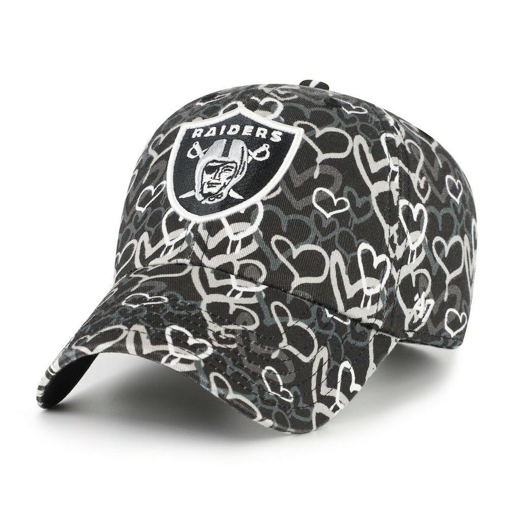 NFL Las Vegas Raiders '47 Girls Youth Mural Clean Up Adjustable Hat