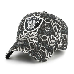 NFL Las Vegas Raiders '47 Girls Youth Mural Clean Up Adjustable Hat