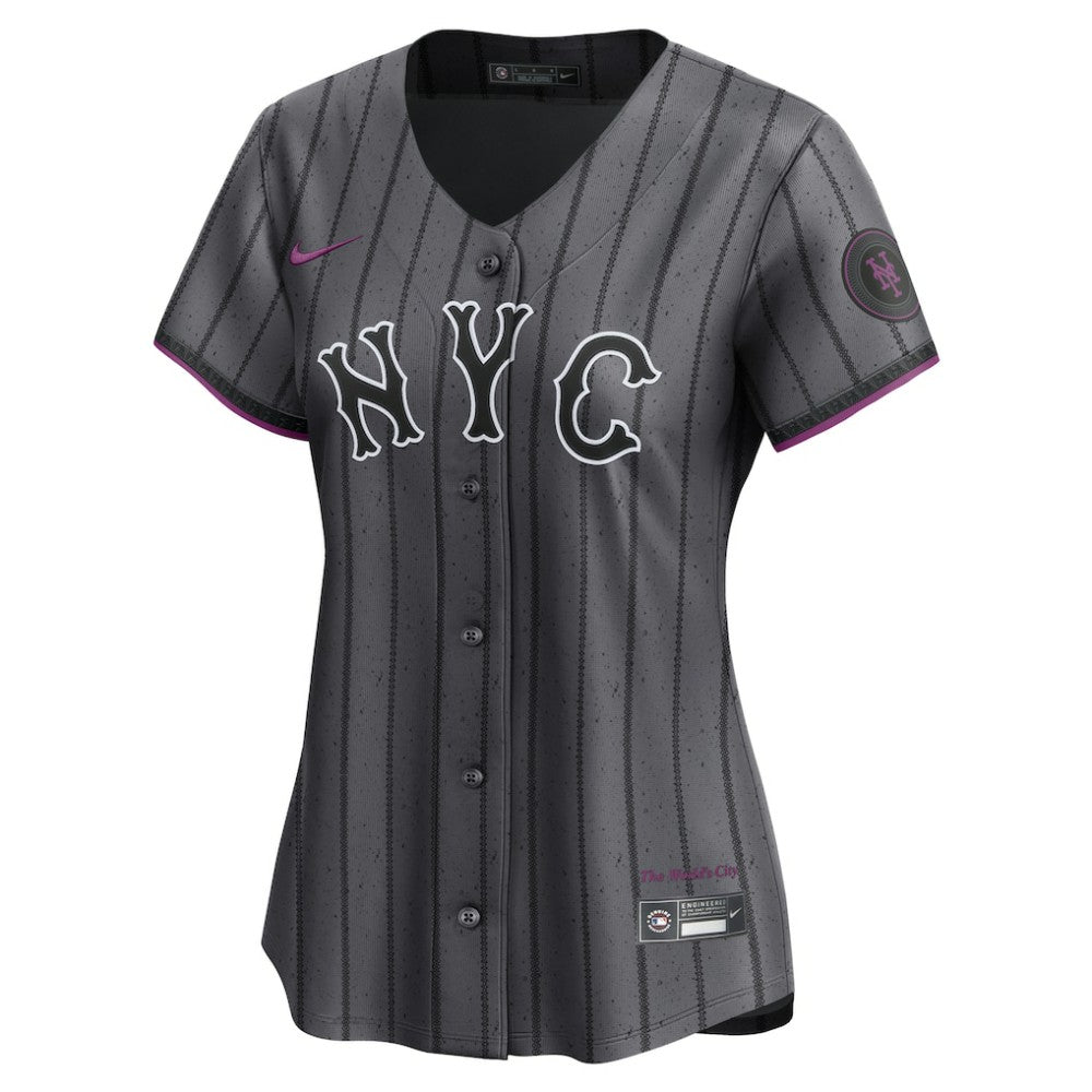 Juan Soto New York Mets Women's City Connect Limited Jersey - Gray | Nike