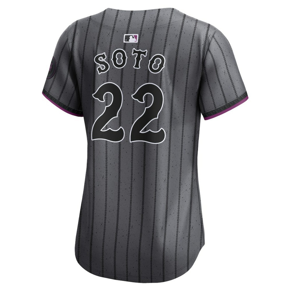 Juan Soto New York Mets Women's City Connect Limited Jersey - Gray | Nike