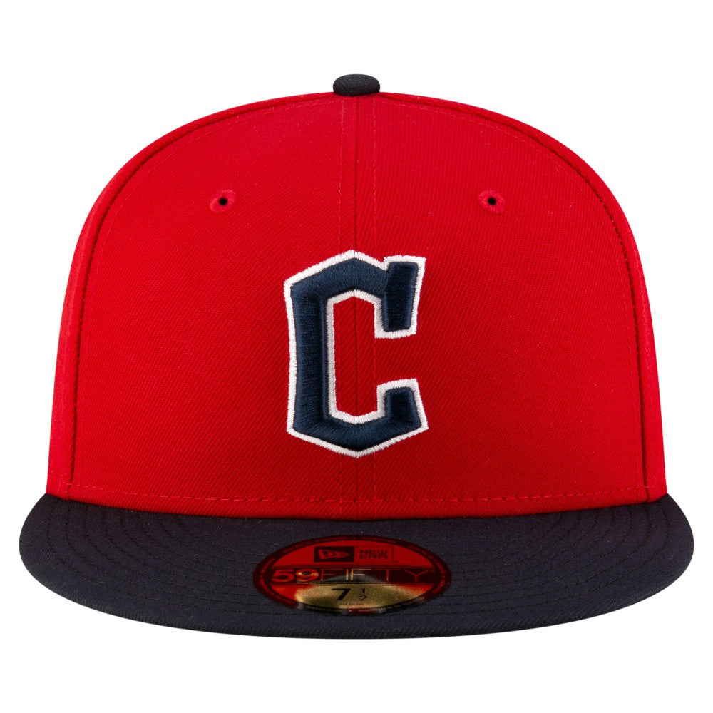 Cleveland Guardians  Authentic Collection On Field 59FIFTY Fitted Hat - Red/Black | New Era