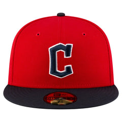 Cleveland Guardians  Authentic Collection On Field 59FIFTY Fitted Hat - Red/Black | New Era