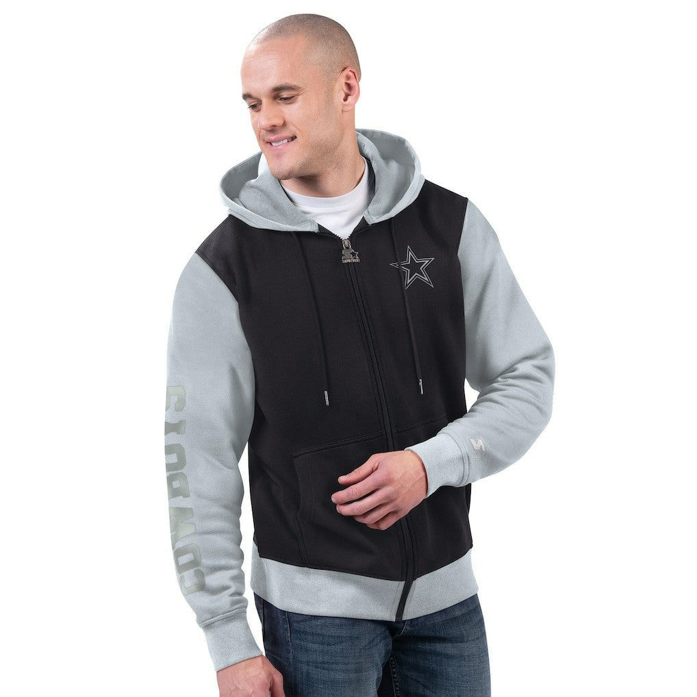 NFL Dallas Cowboys Starter Thursday Night Gridiron Full-Zip Hoodie