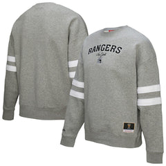 New York Rangers Mitchell & Ness Women's Logo Lightweight Pullover Sweatshirt