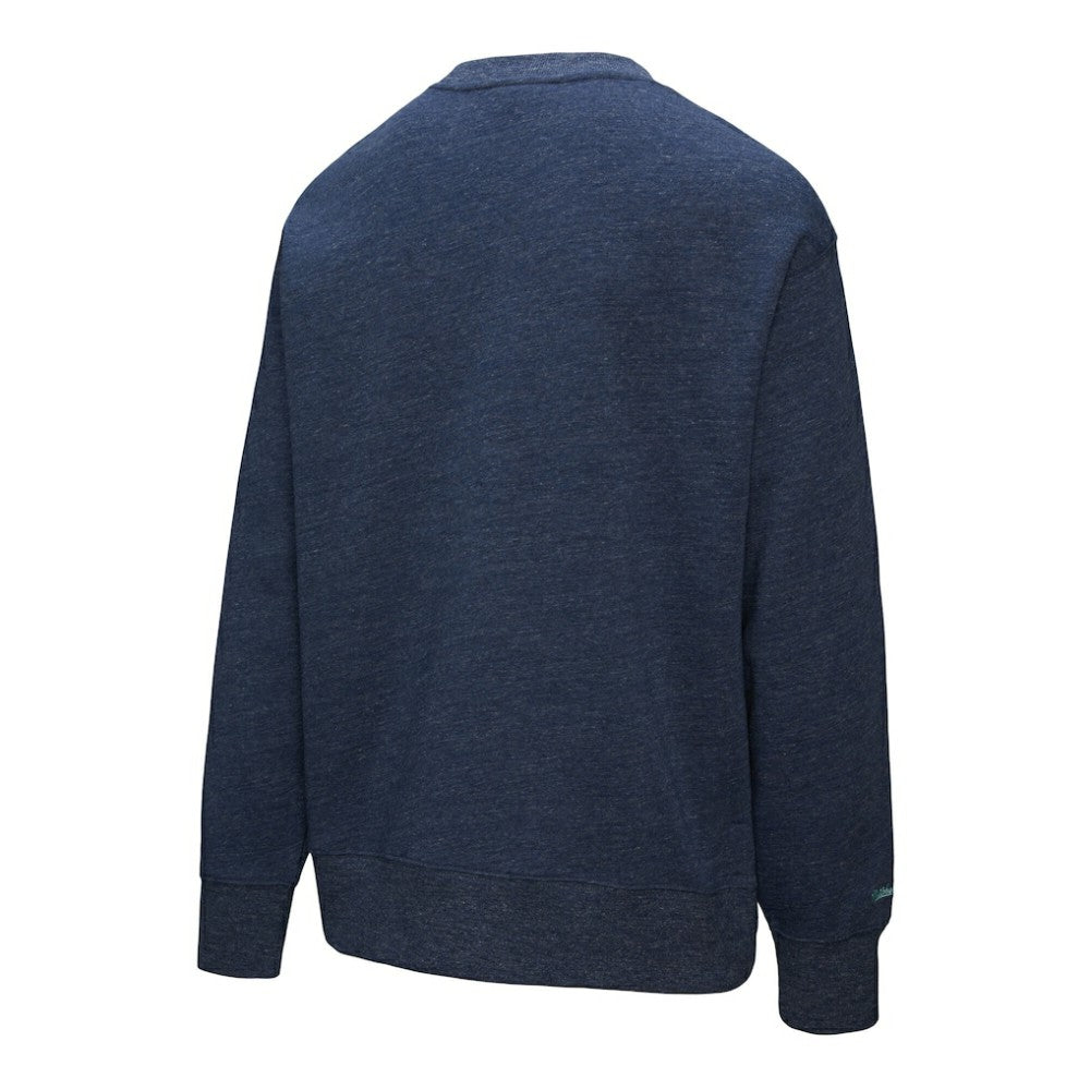 Seattle Kraken Mitchell & Ness Playoff Win Fleece Pullover Sweatshirt
