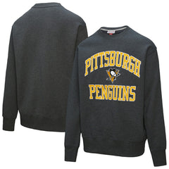 Pittsburgh Penguins Mitchell & Ness Playoff Win Fleece Pullover Sweatshirt