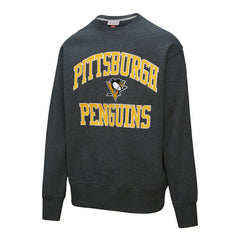 Pittsburgh Penguins Mitchell & Ness Playoff Win Fleece Pullover Sweatshirt