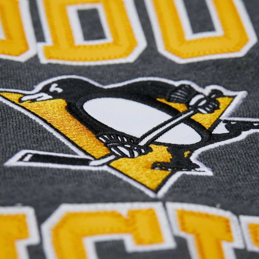 Pittsburgh Penguins Mitchell & Ness Playoff Win Fleece Pullover Sweatshirt