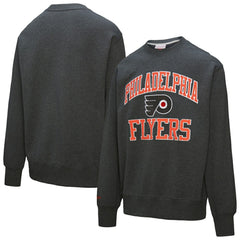 Philadelphia Flyers Mitchell & Ness Playoff Win Fleece Pullover Sweatshirt