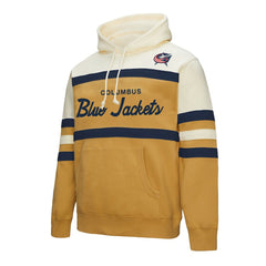 Columbus Blue Jackets Mitchell & Ness Head Coach Pullover Hoodie