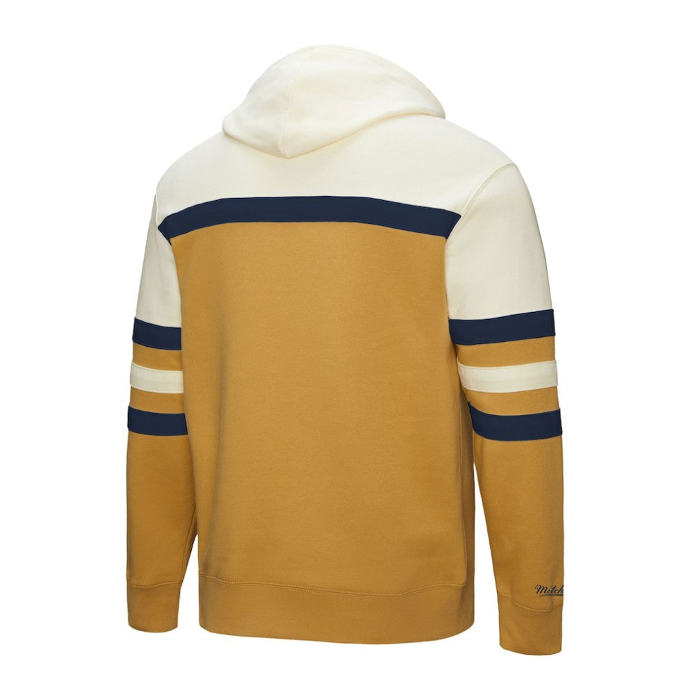 Columbus Blue Jackets Mitchell & Ness Head Coach Pullover Hoodie