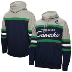 Vancouver Canucks Mitchell & Ness Head Coach Pullover Hoodie