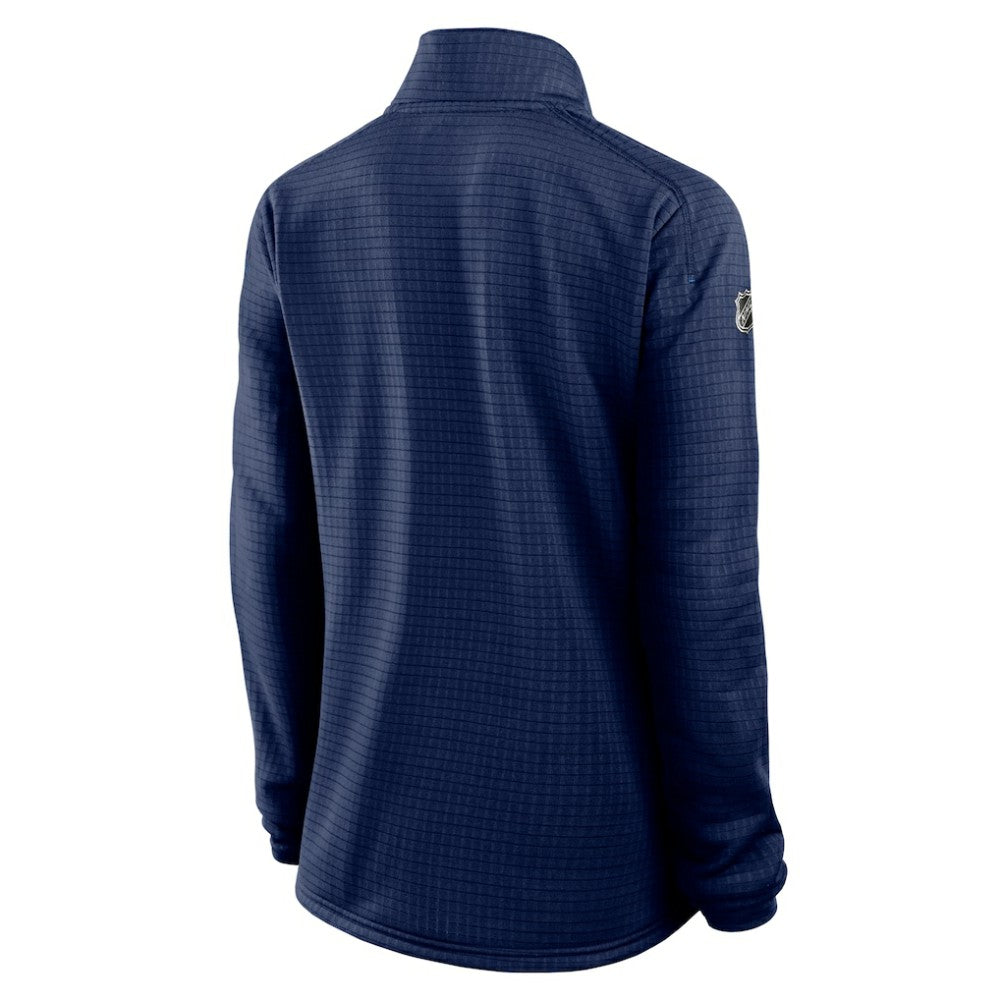 Winnipeg Jets Fanatics Women's Authentic Pro Rink Quarter-Zip Pullover