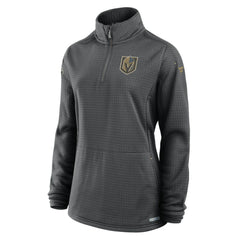 Vegas Golden Knights Fanatics Women's Authentic Pro Rink Quarter-Zip Pullover